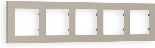 AF220365 Рамка Ambrella Volt ALFA Techno (Серо-бежевый матовый) 5-ая AF220365