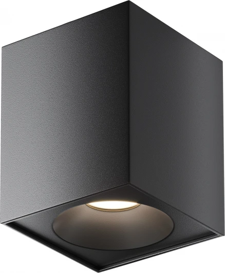 C030CL-01B Потолочный светильник Zoom GU10 1x50Вт IP 65 Maytoni Technical C030CL-01B (220V, куб)