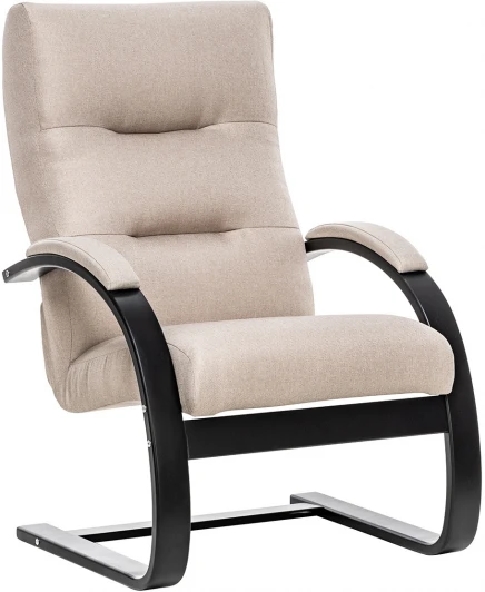 2500000070945 Кресло Leset Монэ (Фанера,Березовый шпон,Металл,Рогожка/Венге) арт.2500000070945