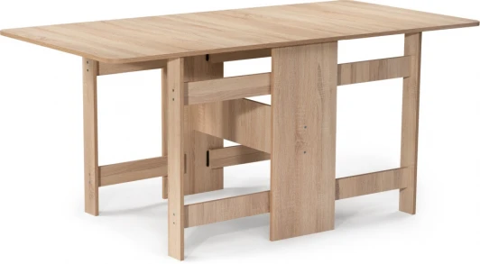 474289 Стол-книжка Йентель (Йентель 170х85х76 дуб сонома) Woodville арт.474289