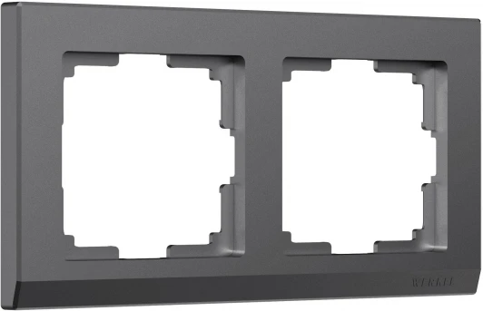 W0021864 Рамка на 2 поста (графит матовый) Werkel W0021864 (a063116)