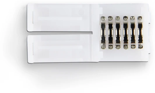 GS6301 Соединитель прямой Ambrella Illumination GS6301 для светодиодной ленты 5050 12/24V (6 конт.)