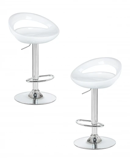 LM-1010-N_CH-M_ABS-white Набор 2 шт стул барный DOBRIN DISCO (белый)