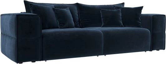 129381 Диван прямой Лига-058 НПБ Лига Диванов (Велюр) арт.129381