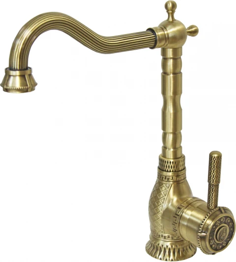 A 313K-BR Смеситель Zorg Antic A 313K-BR для кухонной мойки