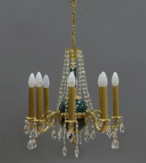 950/8 Подвесная люстра Nervilamp 950 950/8 (220V, на цепи, подсвечник, свеча)