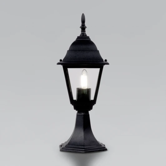 35148/S Наземный светильник уличный Fuga S черный 35148/S Elektrostandard