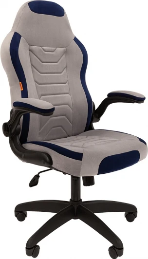 CHAIRMAN GAME 50 Игровые кресла CHAIRMAN GAME 50 (Пластик,Ткань/Синий,Серый)