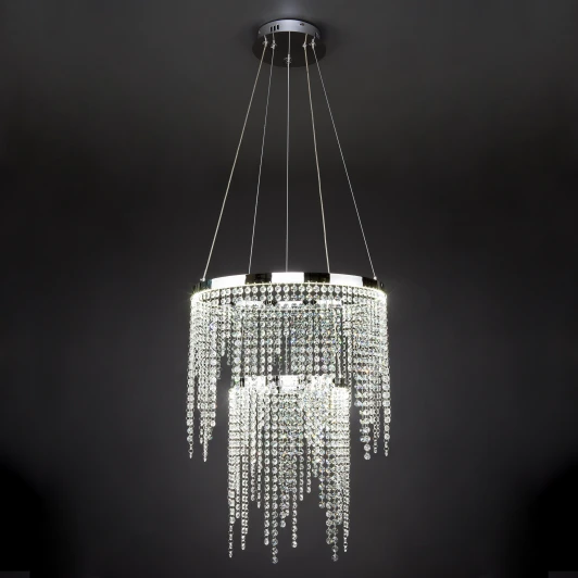 90088/2 хром Подвесная люстра Eurosvet Royal 90088/2 хром