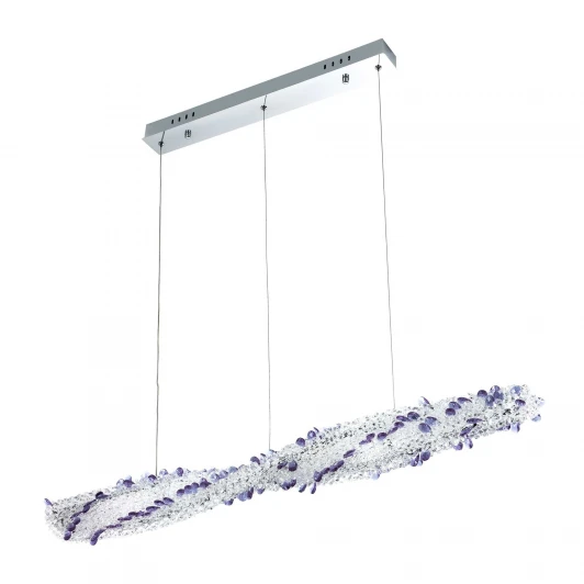 MS.5007.1000 CR Подвесной светильник светодиодный хрустальный с пультом с регулировкой цветовой температуры и яркости Modelux MODESTYLE MS.5007.1000 CR