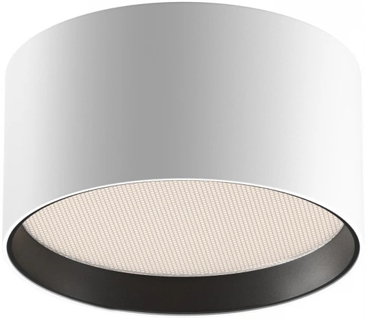C091CL-12W4K-W Накладной потолочный светильник Maytoni Glare C091CL-12W4K-W (LED, 220V, круглые)