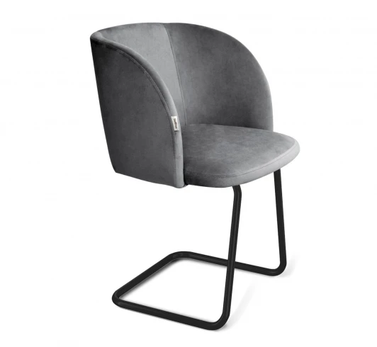 6353574802 Стул Sheffilton SHT-ST33/S45-1 угольно-серый/черный муар 6353574802