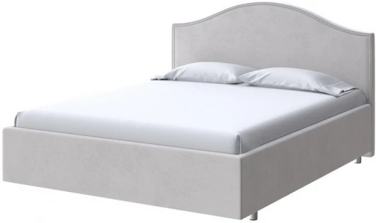 1934872 PROxSON Кровать Classic (Ткань: Велюр Ultra Серый камень) 90x200