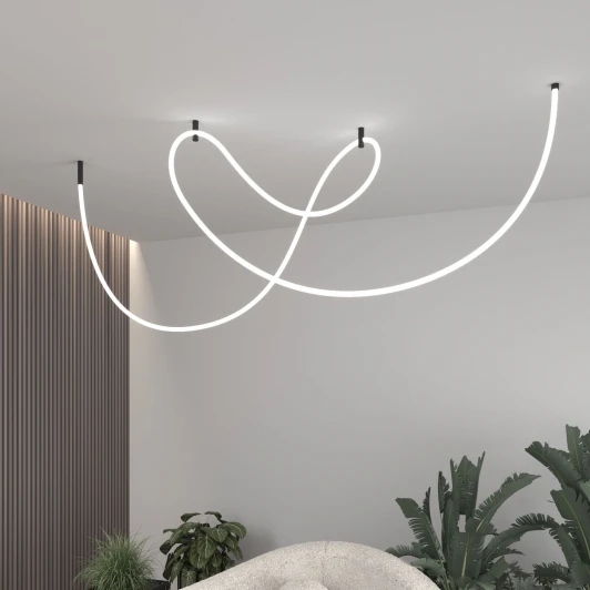 24V 12W 336Led 2835 IP20 Гибкий неон Elektrostandard 336Led 12W IP20 4200K Full light круглый дневной белый, 8 м (24V 12W 336Led 2835 IP20) без крепежа