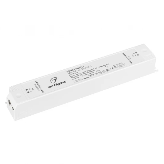 047443 Блок питания ARV-SP-24120-PFC-A (24V, 5A, 120W) (Arlight, IP20 Пластик, 5 лет) 047443