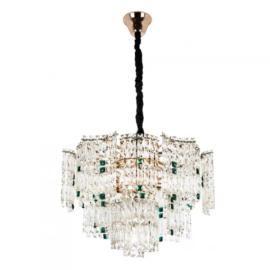 ML.7070.13 GD Подвесная люстра хрустальная Modelux MODELUX ML.7070.13 GD