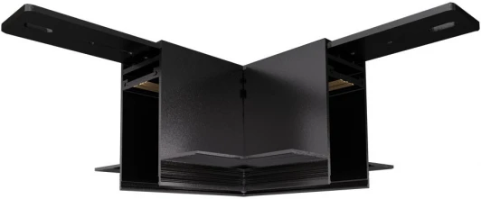 L corner DLM01B Sp Угол-соединитель L-образный для встраиваемого под штукатурку магнитного шинопровода Donolux Magic track L corner DLM01B Sp (24V)