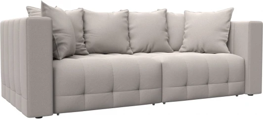 128773 Диван прямой Лига-052 НПБ Лига Диванов (Замша) арт.128773