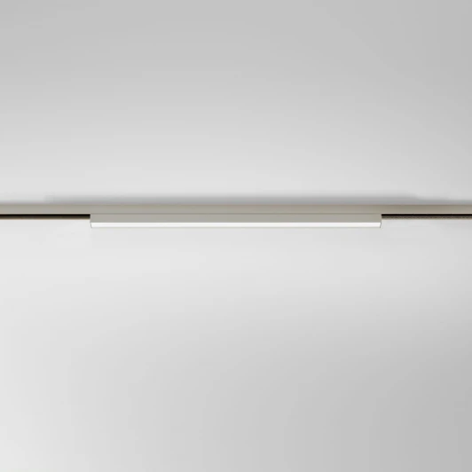 85527/01 Трековый светильник магнитный светодиодный 24W 48V 4000K (никель) Elektrostandard Line Magnetic 85527/01