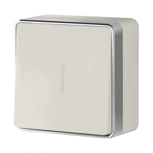 W5010103 Выключатель одноклавишный с подсветкой Gallant (слоновая кость) Werkel W5010103 (a051542)