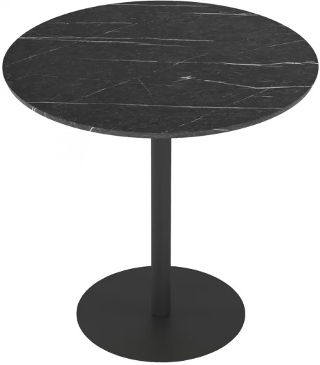 5987238801 Стол обеденный Калифорния Дейл Черный мрамор