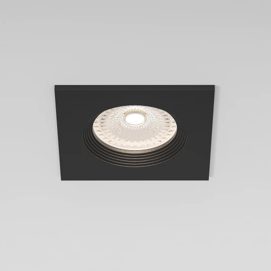 25055/01 Светильник встраиваемый Elektrostandard City 25055/01 GU10 черный (220V)