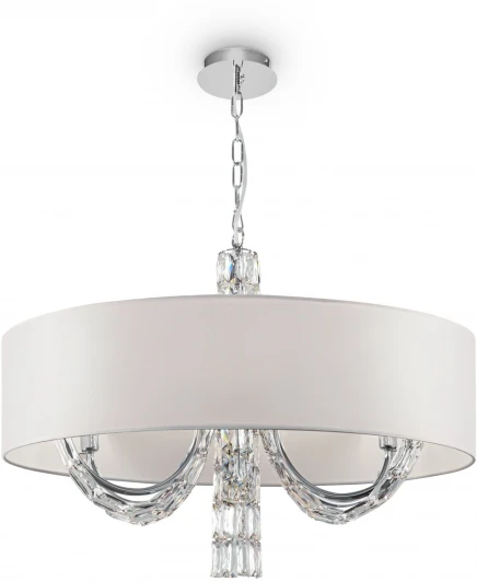 DIA008PL-06CH Подвесная люстра Maytoni Talento DIA008PL-06CH (220V, подвески, на цепи, круглые)