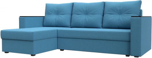 126168L Диван угловой Атланта Лайт Б/С левый угол Лига Диванов (Рогожка) арт.126168L