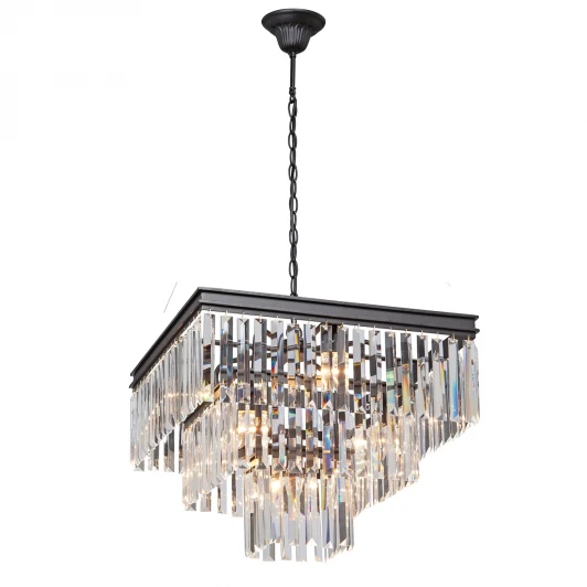 V5147-1/4+4+1 Подвесная люстра Vitaluce V5147-1/4+4+1 (220V, хрусталь, на тросе)