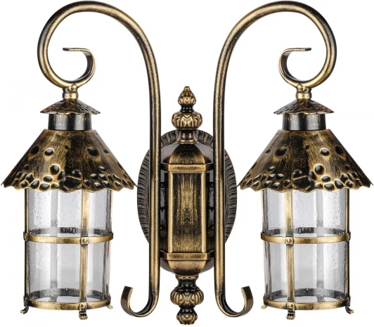 81502 2 18 Gb Настенный фонарь уличный IP44 Oasis Light CAIOR 1 81502 2 18 Gb (220V, фонарь)