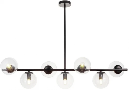 LDP 6030-7 BK+PR Подвесная люстра Lumina Deco LDP 6030-7 BK+PR
