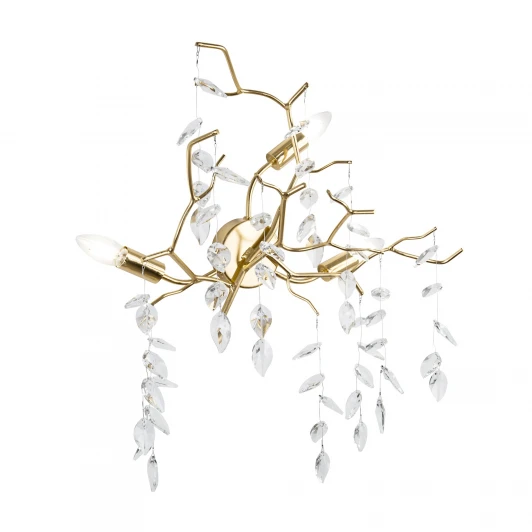 MS.2104.03 GD Бра хрустальное Modelux MODESTYLE MS.2104.03 GD