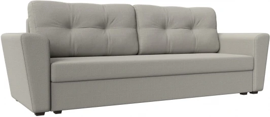 121132 Диван прямой Амстердам Лайт (Бежевый/Рогожка) Лига Диванов арт.121132