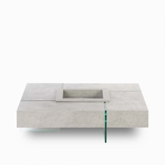 CPM2852-N16-2 Кофейный столик Beton 119х119 COSMO арт.CPM2852-N16-2