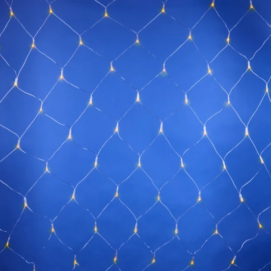 ULD-N2520-240/DTA YELLOW IP20 Сетка светодиодная с контроллером. 240 светодиодов. 2.5х2 м. желтая. ULD-N2520-240/DTA YELLOW IP20