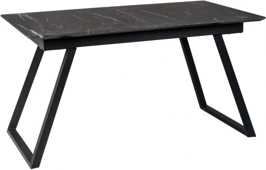 4103355h Стол R-Home Пеле раздвижной 140-180 Темный мрамор/Бабочка