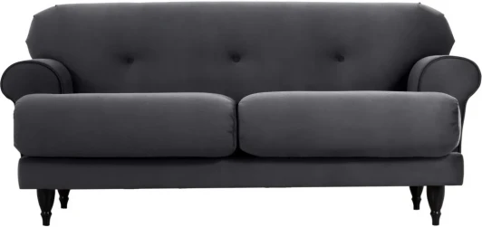 329554 Диван Italia ОГОГО (арт.329554), (Ткань/Темно-серый)