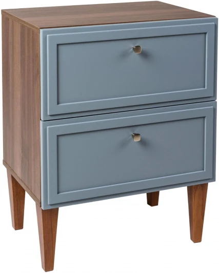 40095502hM_сер Тумба прикроватная Norton серый R-Home арт.40095502hM_сер