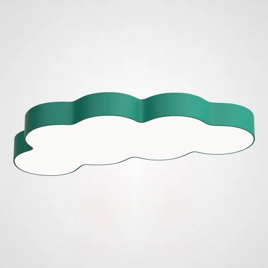 CLOUD01 Потолочный светильник Cloud 90 Зеленый ImperiumLoft Cloud01 (186680-26) (для детской, LED, 220V, тучи)