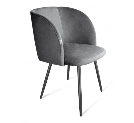 7906171907 Стул Sheffilton SHT-ST33/S95-1 угольно-серый/черный муар 7906171907