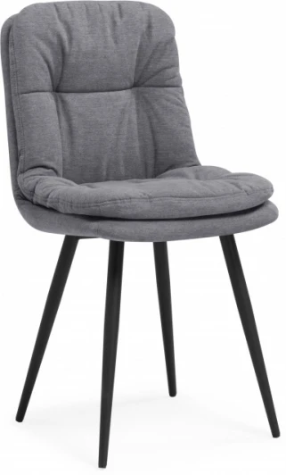 612664 Стул на металлокаркасе Notta Майк темно-серый / черный арт.612664