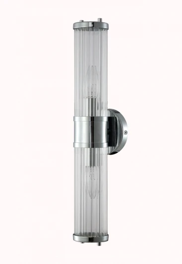 SANCHO AP2 CHROME Бра Crystal Lux Sancho AP2 CHROME (220V)