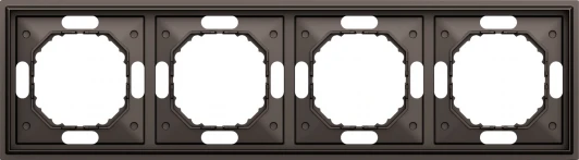 DS21453 Рамка 4-я, мокко Donel S08 DS21453