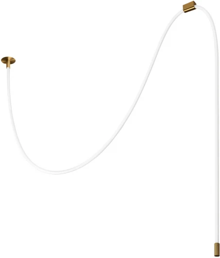 10388A Brass Подвесной светильник светодиодный с гибким неоном Loft It Thread 10388A Brass (220V)