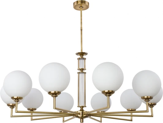 ART-ZW-10(Р)G Потолочная люстра на штанге Kutek ARTU ART-ZW-10(Р)G (220V, шар)