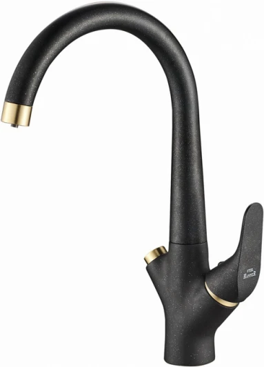 SH 815 BLACK BR Смеситель Steel Hammer SH 815 BLACK BR для кухонной мойки