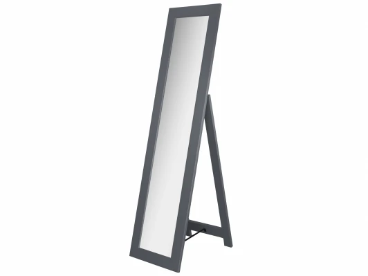007317 Зеркало напольное BeautyStyle 8 серый графит 138 см х 35 см Mebelik арт.007317