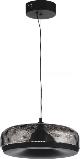 SL6014.403.01 Подвесной светильник ST Luce Ripple SL6014.403.01 Черный/Черный, Дымчатый LED 1*42W
