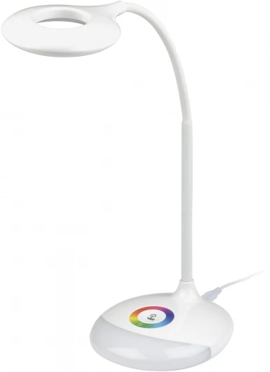 TLD-535 White/LED/250Lm/5500K/Dimmer Офисная настольная лампа Uniel TLD-535 White/LED/250Lm/5500K/Dimmer