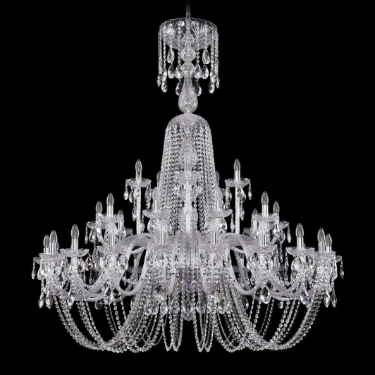 1402/20+10+5/530/XL-165 Ni Подвесная люстра Bohemia 1402 1402/20+10+5/530/XL-165/Ni